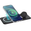- Trådlös Laddare - 2 in 1 Foldable Wireless Charger 15W MagSafe
