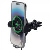 - Bilhållare - OneTap Pro Air Vent Mount Charger 15W - Svart