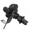 - Bilhållare - OneTap Pro Air Vent Mount Charger 15W - Svart