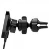 - Bilhållare - OneTap Magnetic Car Mount Air Vent Wireless Charging - Svart