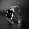 - Apple Watch 45mm - Skal & Armband - Metal Fit Pro - Graphite
