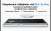 - Samsung Galaxy S23 Ultra - Skal - Ultra Hybrid Metal Ring MagFit - Svart