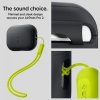 - AirPods Pro 2 - Skal - Silicone Fit + Strap - Svart