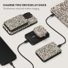 - Powerbank - MagSafe 5000 mAh - Almond Latte - Metallgrå