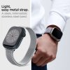 - Apple Watch 38/40/41/42mm - Armband - Metal Fit - Silver