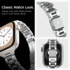 - Apple Watch 38/40/41/42mm - Armband - Modern Fit 316L - Silver