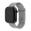 - Apple Watch 38/40/41/42mm - Armband - Silicone Sporty Strap - Grå