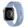 - Apple Watch 38/40/41/42mm - Armband - Powder Blue - ICON Silicone Band
