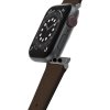 - Apple Watch 44/45/46mm - Armband - Symmetry Cactus Leather - Rich Adobe