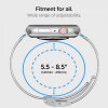 - Apple Watch 44/45/46mm/Ultra 49mm - Armband - Sleek Link - Silver