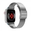 - Apple Watch 44/45/46mm/Ultra 49mm - Armband - Sleek Link - Silver