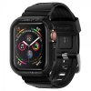 - Apple Watch 44/45mm - Skal & Armband - Rugged Armor Pro - Charcoal Grey