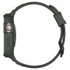 - Apple Watch 44/45mm - Skal & Armband - Rugged Armor Pro - Military Green