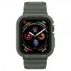- Apple Watch 44/45mm - Skal & Armband - Rugged Armor Pro - Military Green