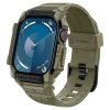 - Apple Watch 46mm (Series 10/11) - Armband & Skal - Rugged Armor Pro - Vintage Khaki