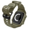 - Apple Watch 46mm (Series 10/11) - Armband & Skal - Rugged Armor Pro - Vintage Khaki