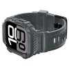 - Apple Watch 46mm (Series 10/11) - Armband & Skal - Rugged Armor Pro 2 - Dark Gray
