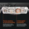 - Apple Watch Ultra 49mm - Skal & Armband - Rugged Armor Pro - Crystal Clear