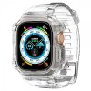 - Apple Watch Ultra 49mm - Skal & Armband - Rugged Armor Pro - Crystal Clear
