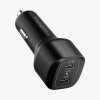 - Billaddare - PowerArc ArcStation Dual Port 75W - Svart
