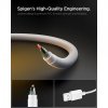 Essential - Kabel - USB-A till USB-C 60W - 1m Vit