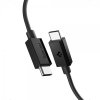 Essential - Kabel - USB-C till USB-C 60W - 1m Svart