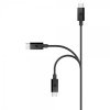 Essential - Kabel - USB-C till USB-C 60W - 2m Svart