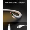 Essential - Kabel - USB-C till USB-C 60W - 2m Vit