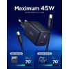 Essential - Laddare & Kabel - 45W USB-C - Svart