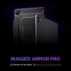- iPad Pro 13 (M4) - Fodral - Rugged Armor Pro - Svart