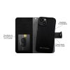 - iPhone 13/14/15/16e/17e - Fodral - Magnet Wallet+ MagSafe - Svart
