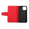 - iPhone 13 Mini - Fodral - Utfällbart Kortfack - Röd