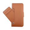 - iPhone 13 Pro Max - Fodral - Utfällbart Kortfack - Brun