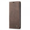 - iPhone 14 Plus - Fodral - Retro Flip - Kaffe