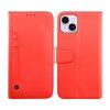 - iPhone 14 Plus - Fodral - Utfällbart Kortfack - Röd