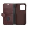 - iPhone 14 Pro - Fodral - 2-in-1 Detachable Wallet - Brun
