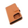 - iPhone 14 Pro - Fodral - Utfällbart Kortfack - Brun