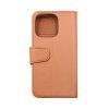 - iPhone 14 Pro - Fodral - Utfällbart Kortfack - Brun
