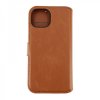 - iPhone 15 - Fodral - Magnetiskt Avtagbart Skal - Brun