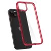 - iPhone 15 Plus - Skal - Ultra Hybrid - Red Crystal