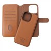 - iPhone 15 Pro Max - Fodral - Magnetiskt Avtagbart Skal - Brun