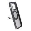 - iPhone 15 Pro Max - Skal - Roterbart MagSafe Stativ - Svart