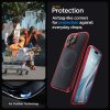 - iPhone 15 Pro Max - Skal - Ultra Hybrid MagFit - Frost Deep Red