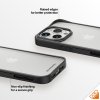 - iPhone 15 Pro - Skal - ClearCase D3O - Svart