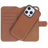 - iPhone 16 Pro Max - Fodral - Magnetiskt Avtagbart Skal - Brun