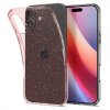 - iPhone 16 - Skal - Liquid Crystal Glitter - Rose Quartz
