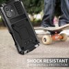 - iPhone 16 - Skal - Metall Stöttåligt - Svart