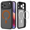 - iPhone 17 Pro - Skal - Ultra Hybrid MagFit - Frost Black Orange
