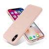 - iPhone X/iPhone Xs - Skal - Silikon - Beige