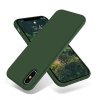 - iPhone X/iPhone Xs - Skal - Silikon - Grön